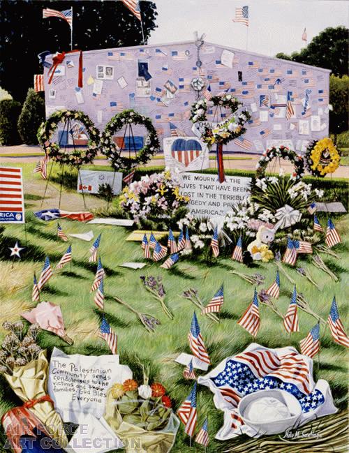 SHRINE TO THE PENTAGON HEROES OF 9/11/01 PART II